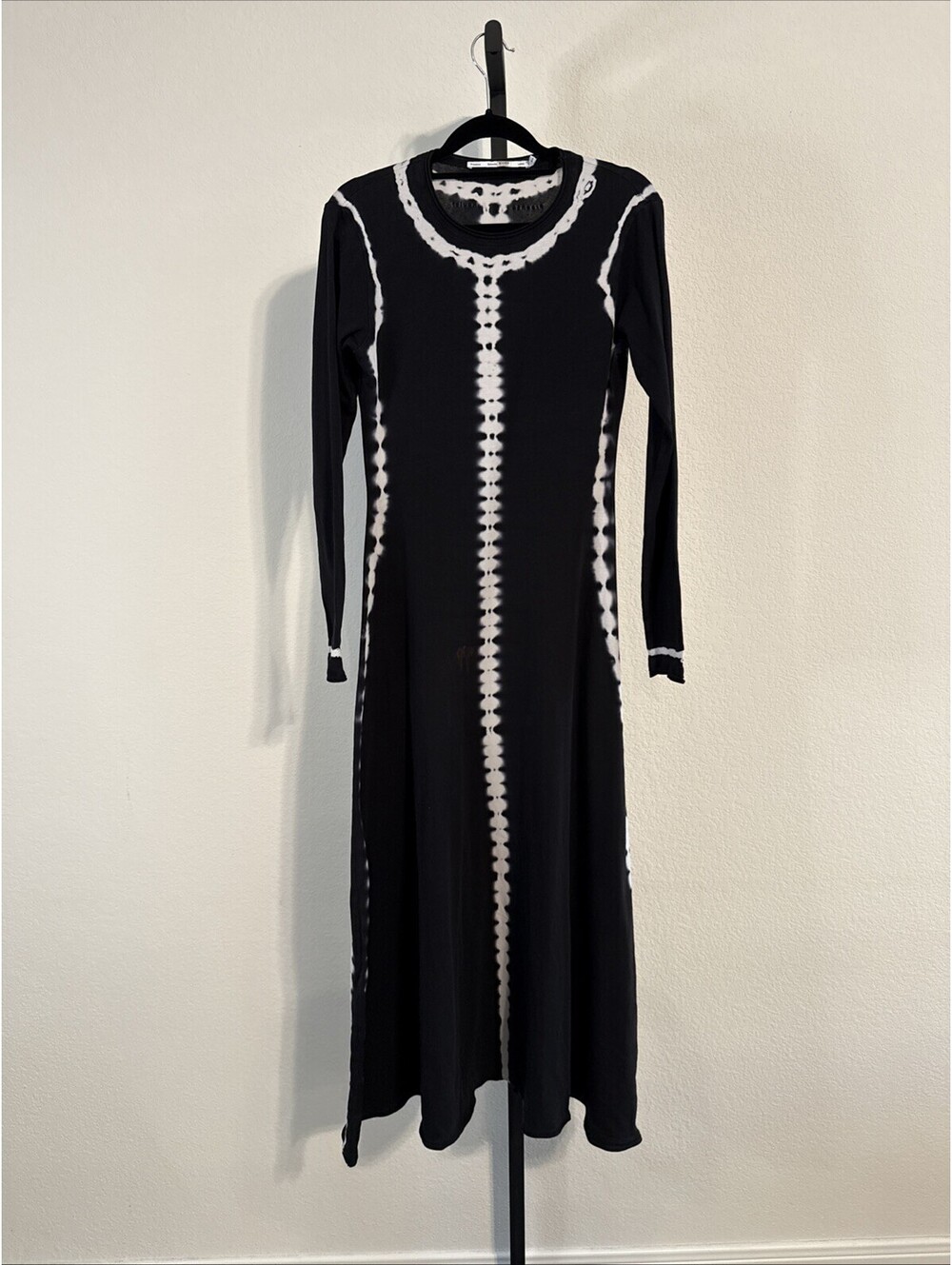 Proenza Schouler White Label Kieran Tie Dye Trim Dress SM (flaw)